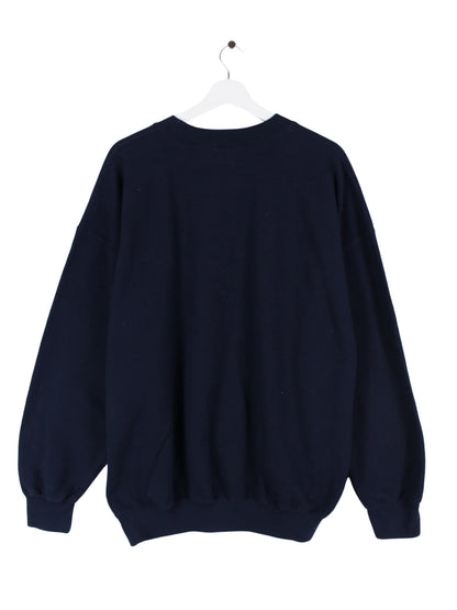 Gildan Print Sweater Blau XL