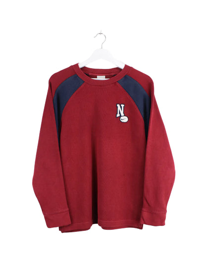 Nike Embroidered Sweater Rot XS