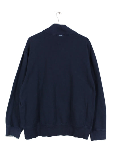 Nautica Half Zip Sweater Blau L