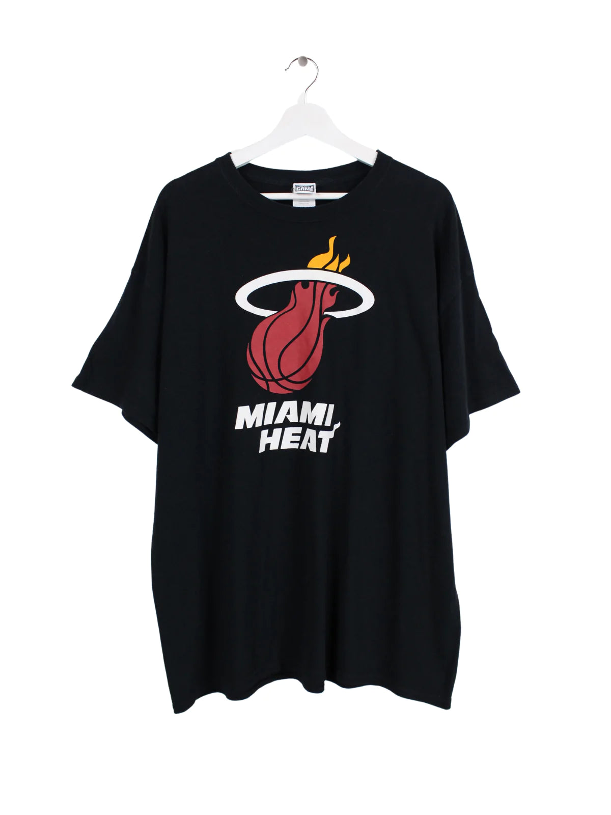 Miami Heat Print T-Shirt Schwarz XL