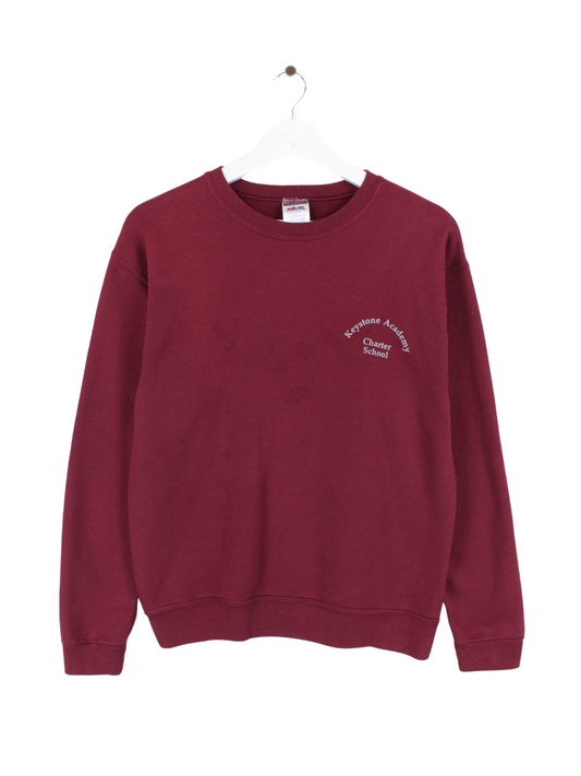 Jerzees Print Sweater Rot L