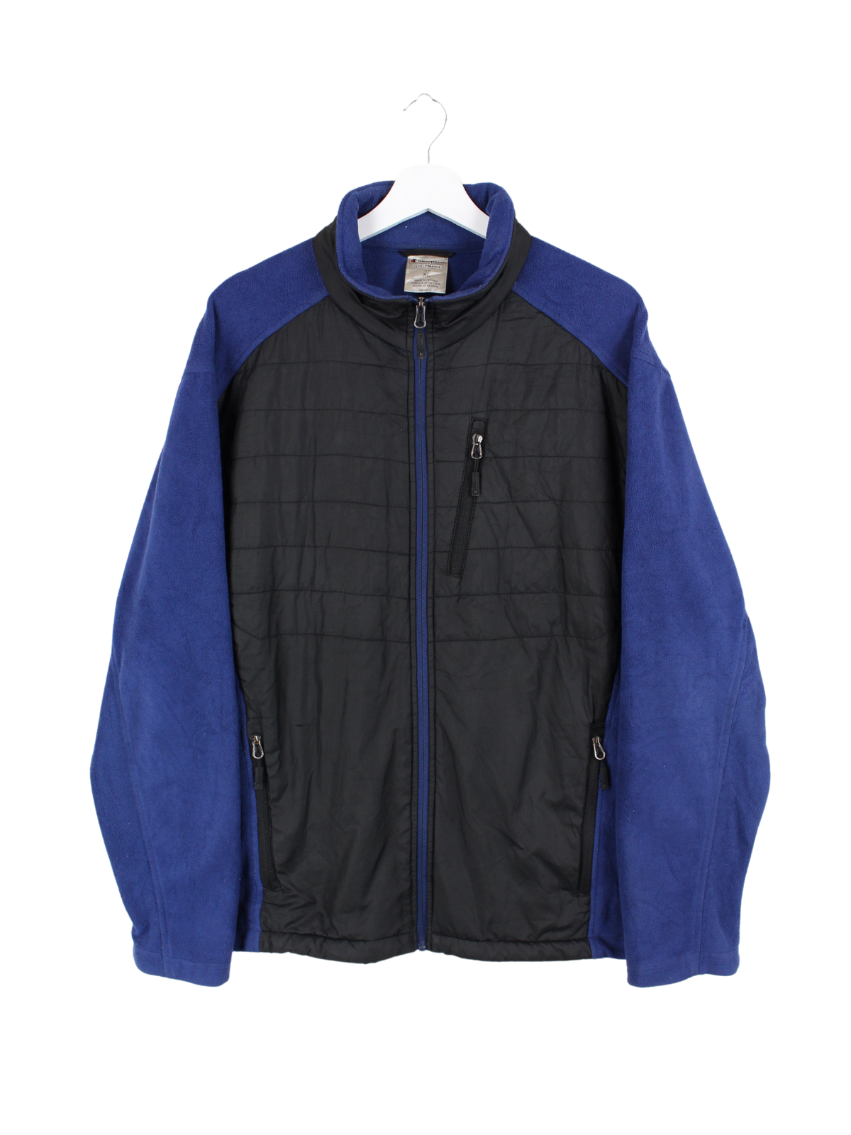 Champion men's powertrain tech fleece jacket sales