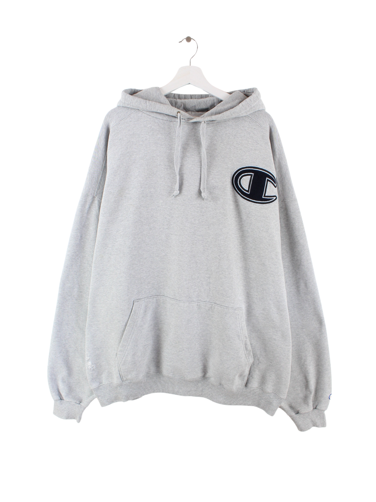 Hoodie champion clearance big logo