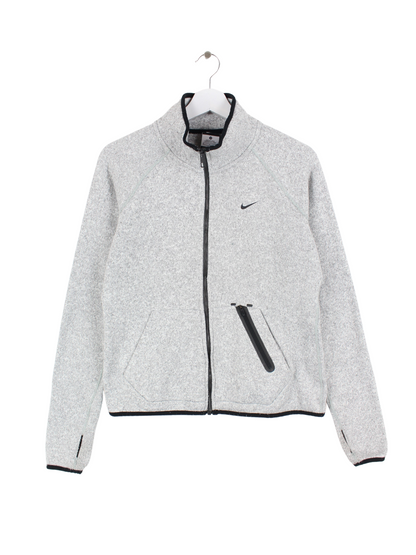 Nike Damen Fleece Jacke Grau M