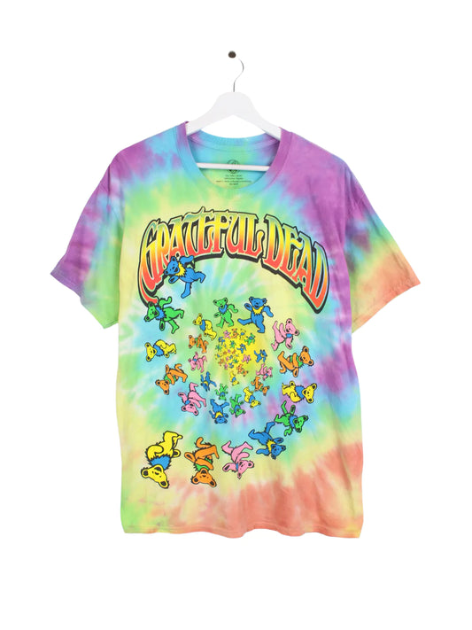 Grateful Dead Tie Dye Print T-Shirt Mehrfabig L