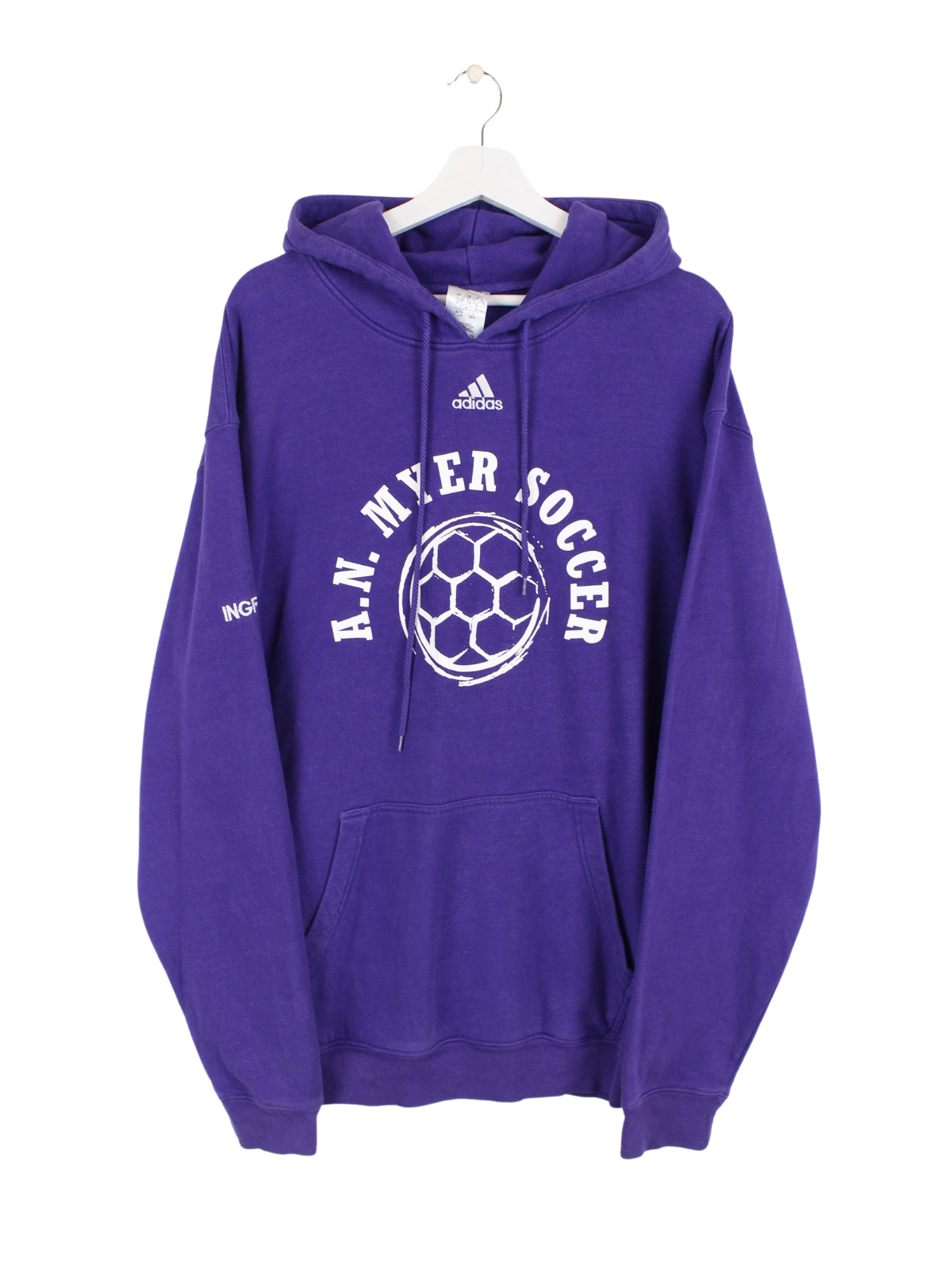 Adidas Soccer Hoodie Lila XL Peeces