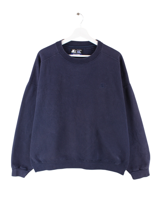 Starter Basic Logo Sweater Blau XL