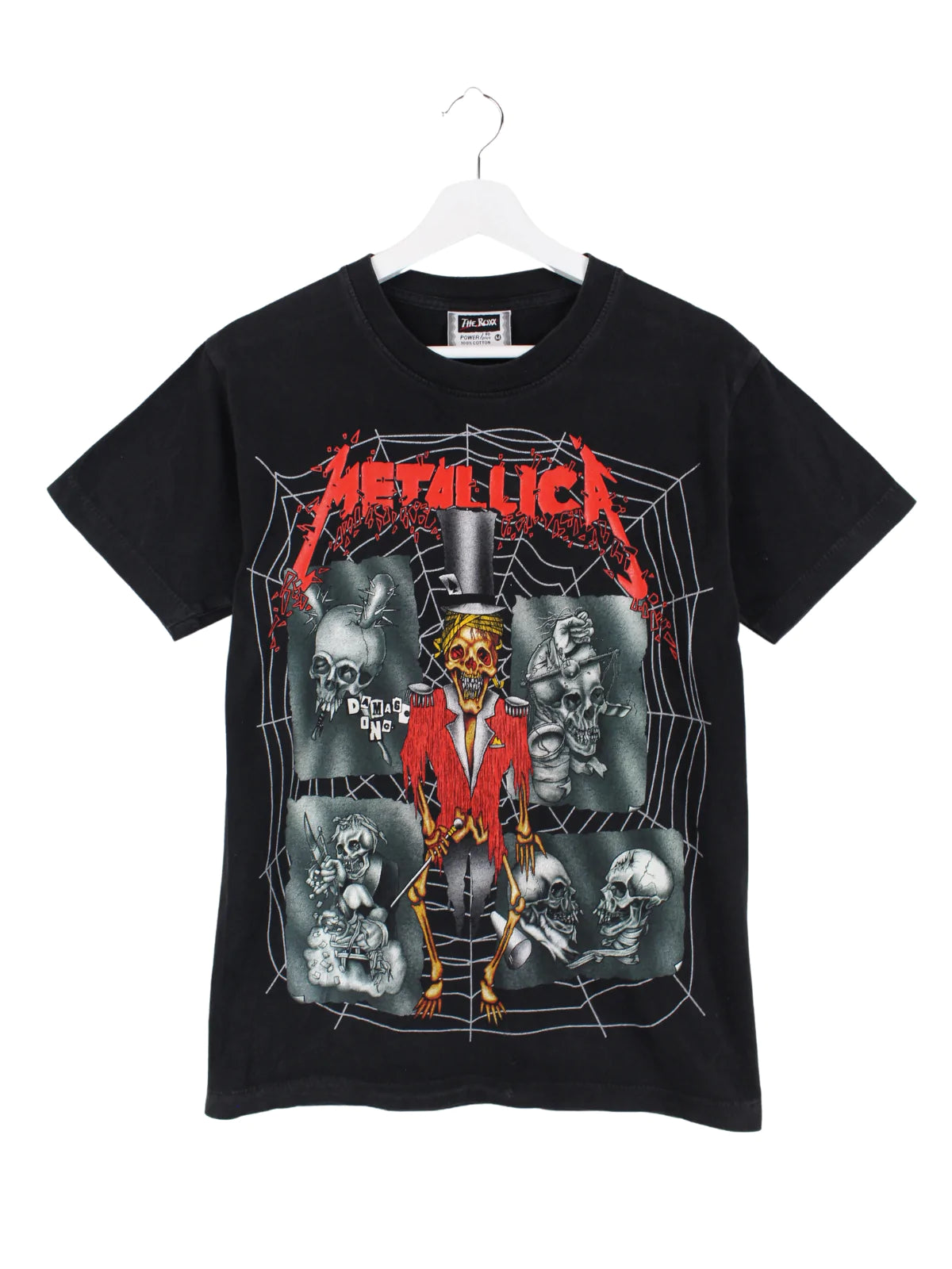 Metallica Print T-Shirt Schwarz M