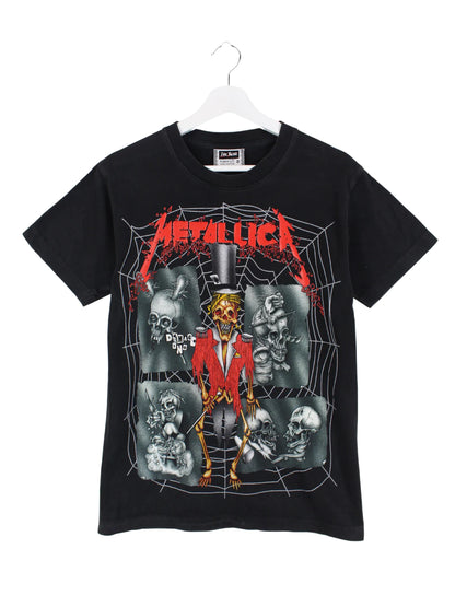 Metallica Print T-Shirt Schwarz M