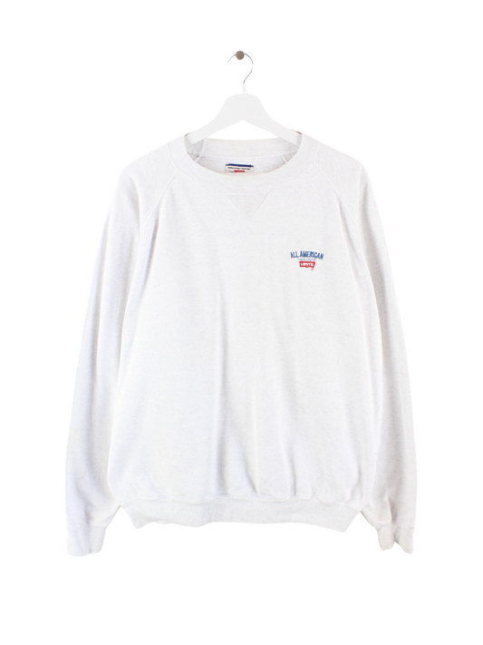 Levis 90s Basic Sweater Weiß XL