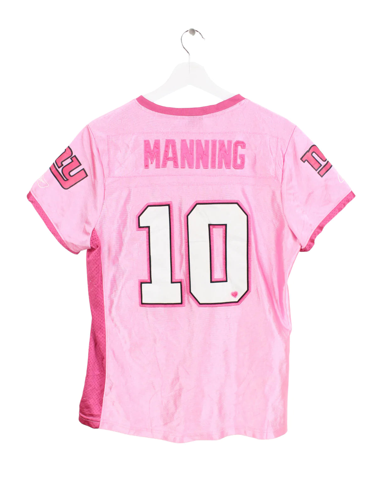 Reebok NFL New York Giants Womens Jersey Pink L Peeces