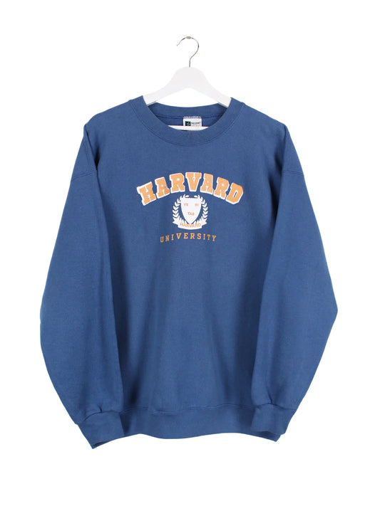 Harvard University Sweater Blau XL
