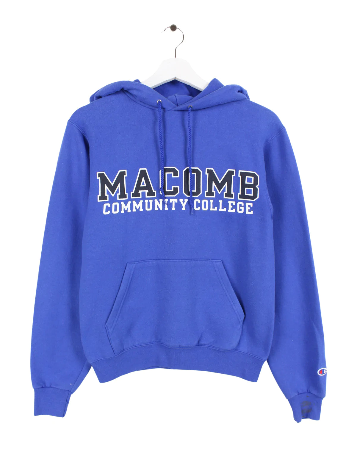 Champion Macomb College Hoodie Blau XS