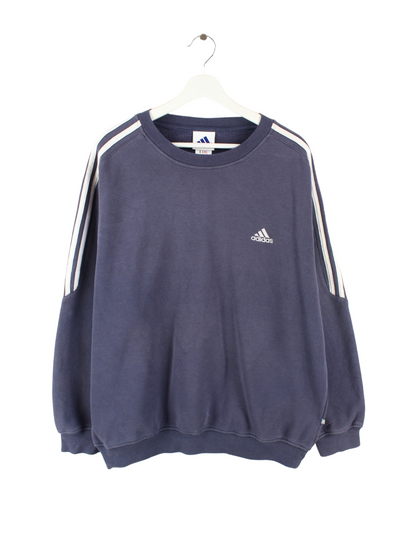 Adidas 90s Basic Sweater Blau L