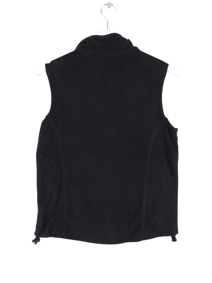 LL Bean Ladies Fleece Vest Black S