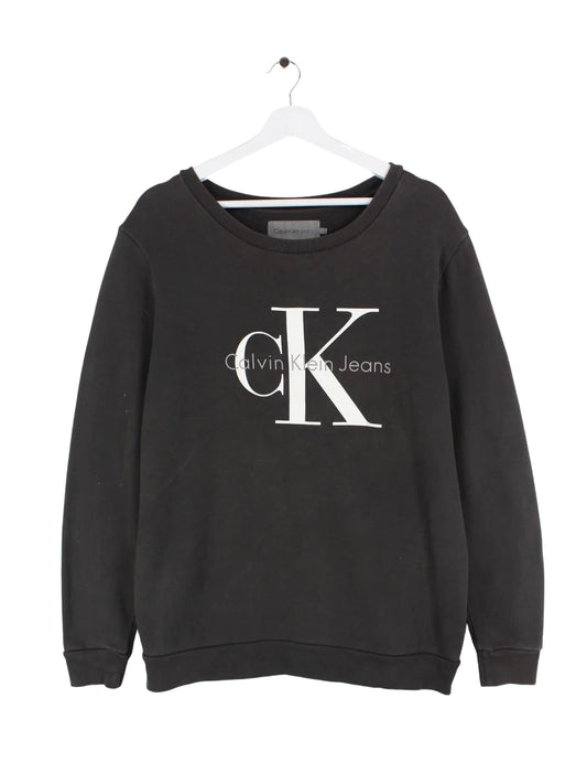 Calvin Klein Print Sweater Grau L