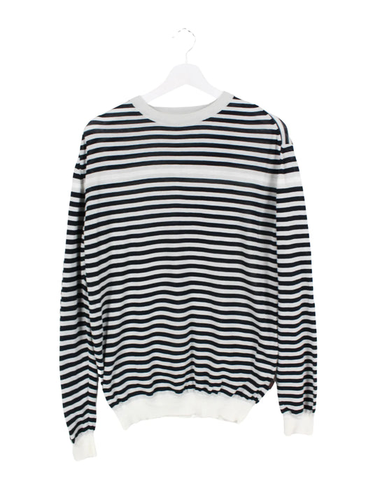Feraud Sweater Striped Black / White M