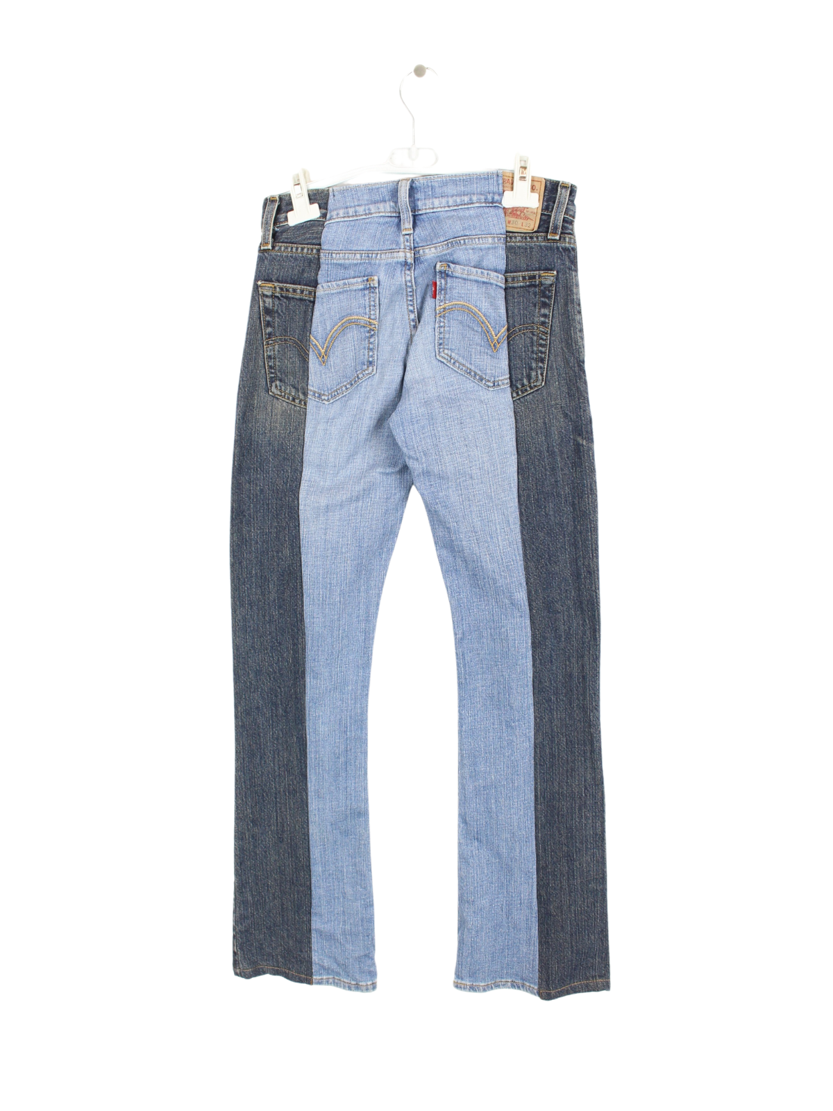 Levis 524 Womens Rework Jeans Blue W30 L32