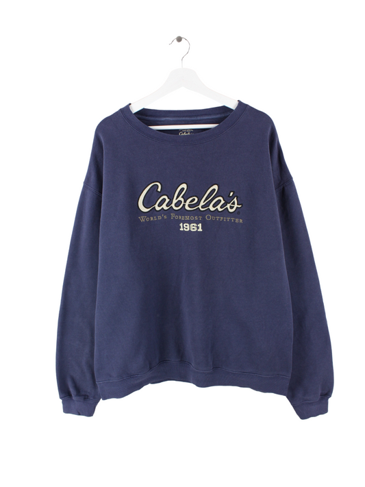 Cabela's Sweater Blau XXL