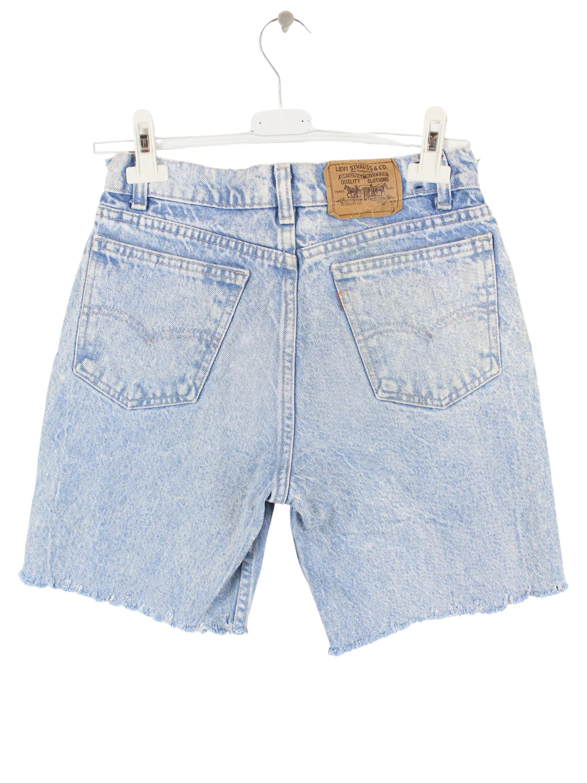 Vintage Levis Damen Jeans Shorts / Jorts Blau 27