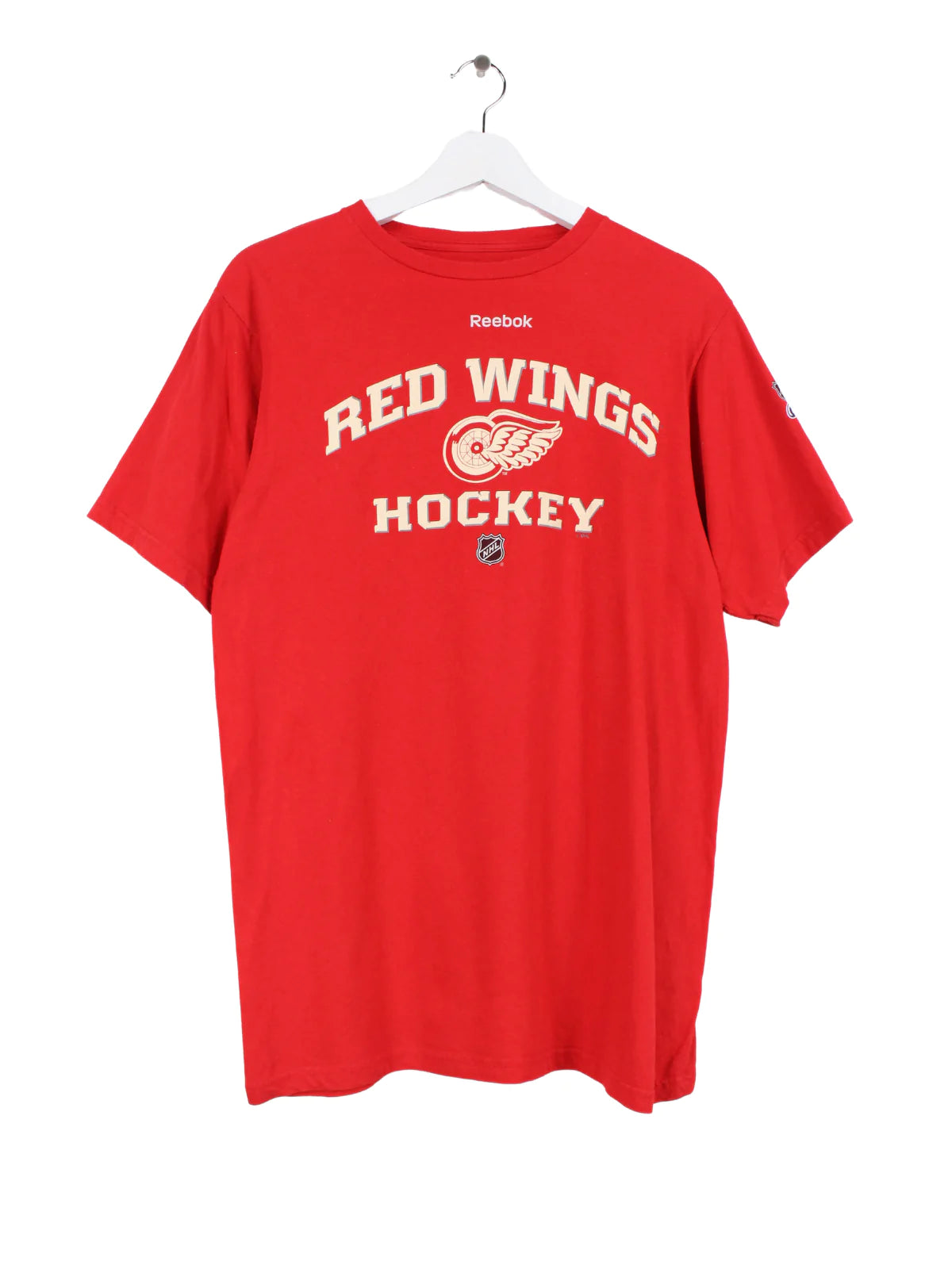 Reebok Red Wings NHL T Shirt Red M Peeces