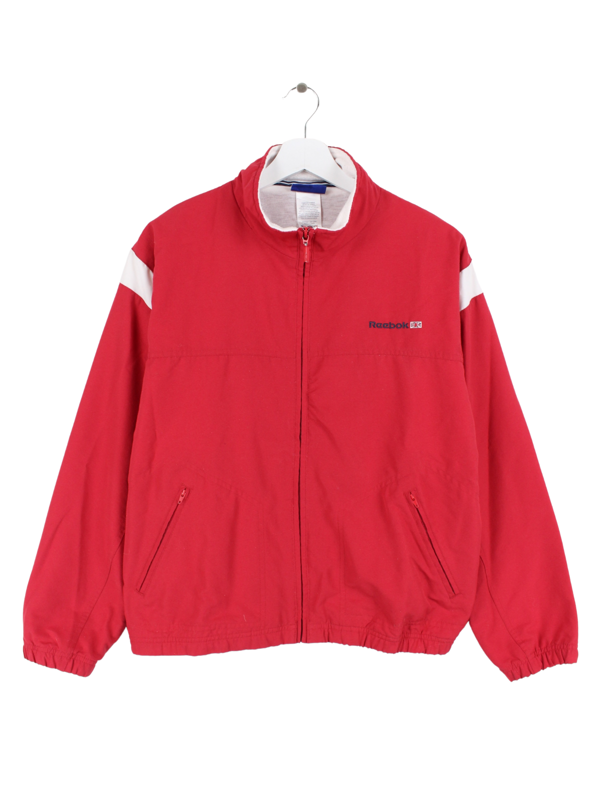 Reebok Veste d entrainement pour femme Rouge M Peeces