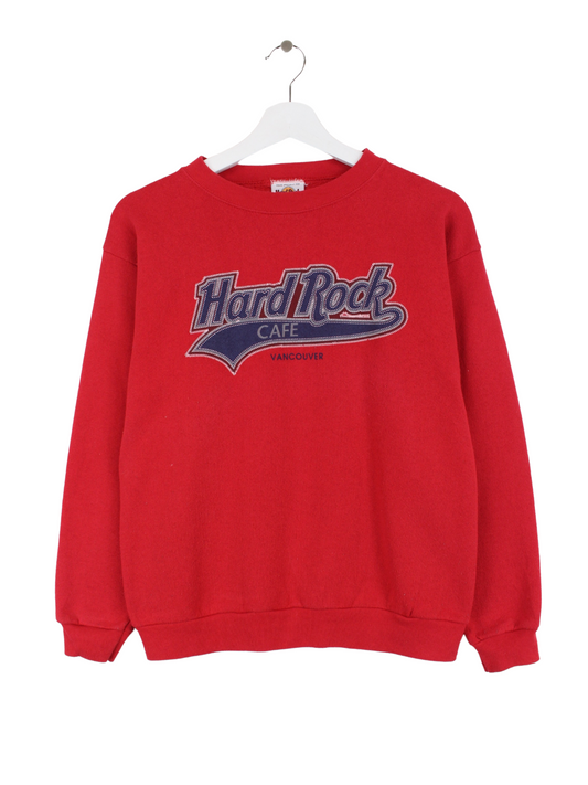 Hard Rock Cafe Vancouver Sweater Rot XXS