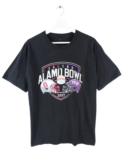 Alamo Bowl Print T-Shirt Schwarz L