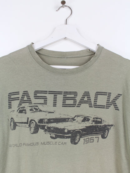 Vintage Ford Mustang T-Shirt Khaki L