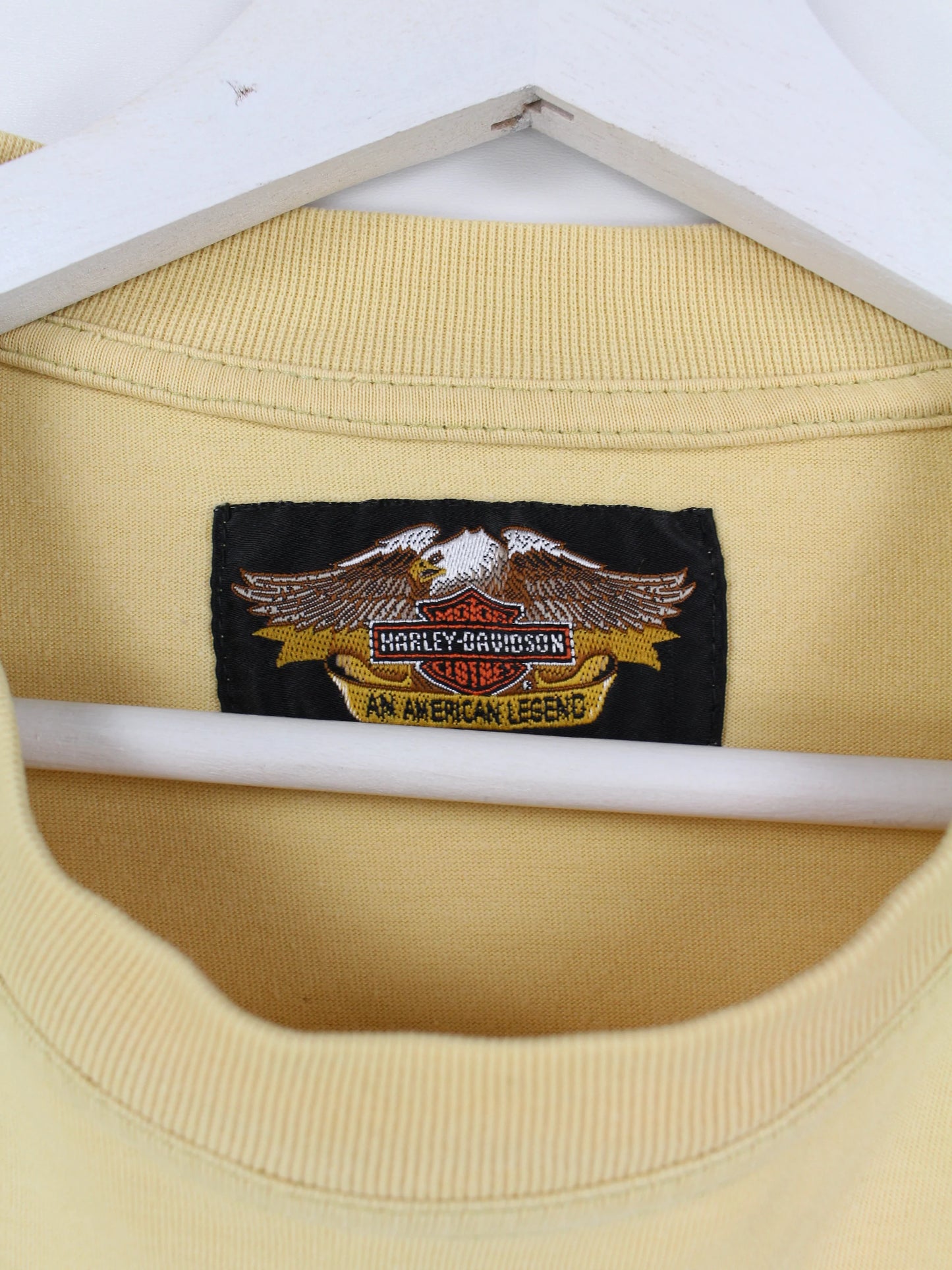 Harley Davidson 90s T-Shirt Gelb L