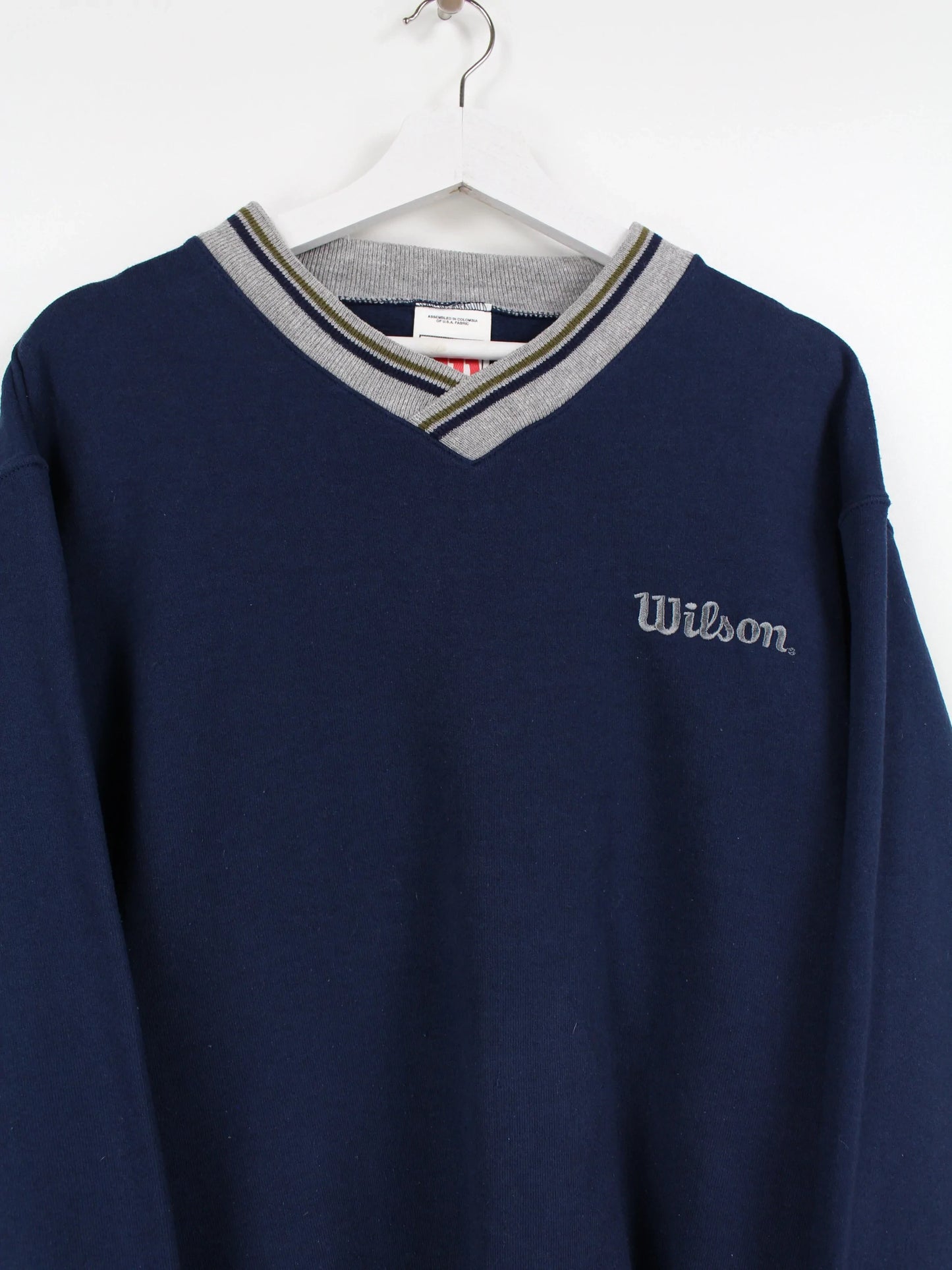Wilson Logo Sweater Blau M