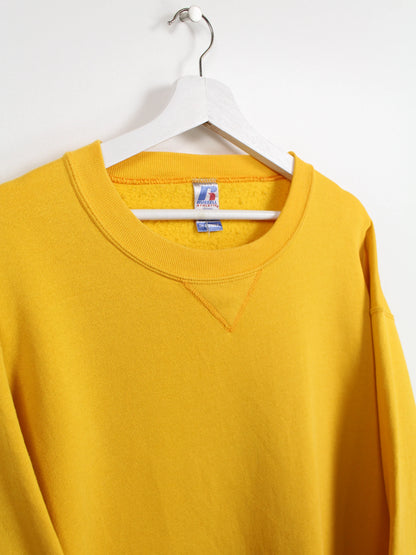 Russel Athletic Basic Sweater Gelb L