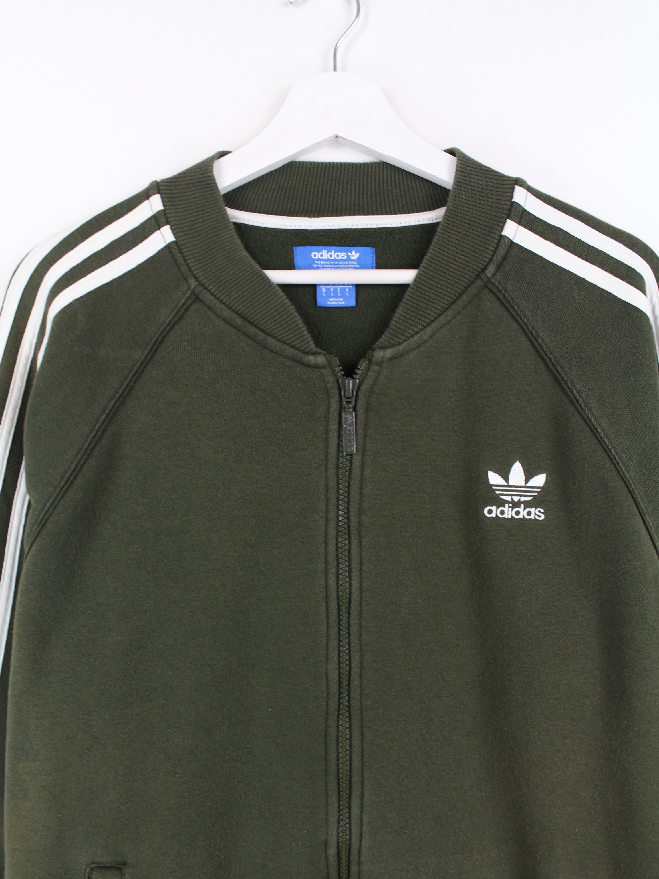 Adidas superstar sales olive jacket