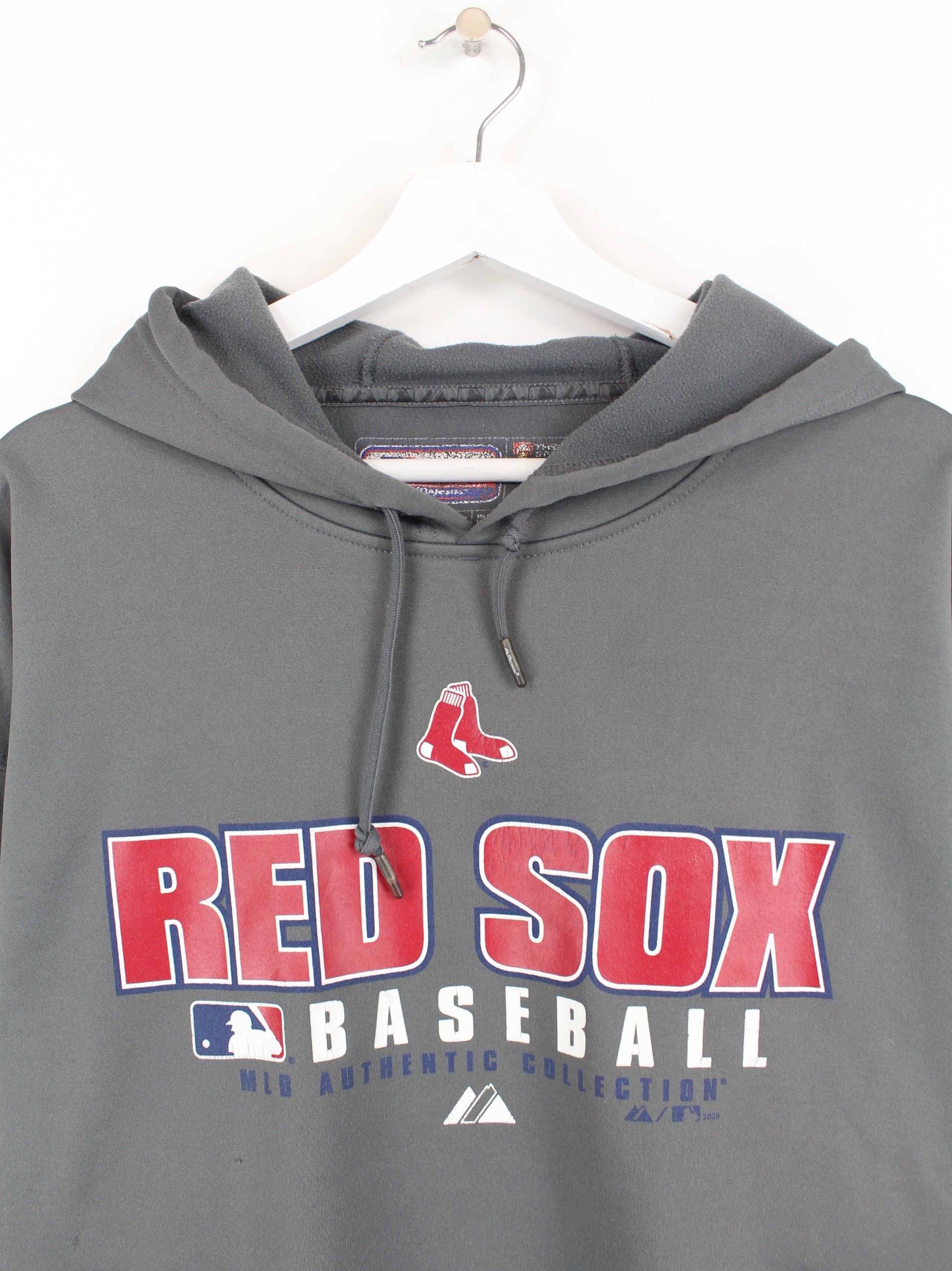 Boston Red Sox Vintage Majestic Logo Hoodie MLB Baseball