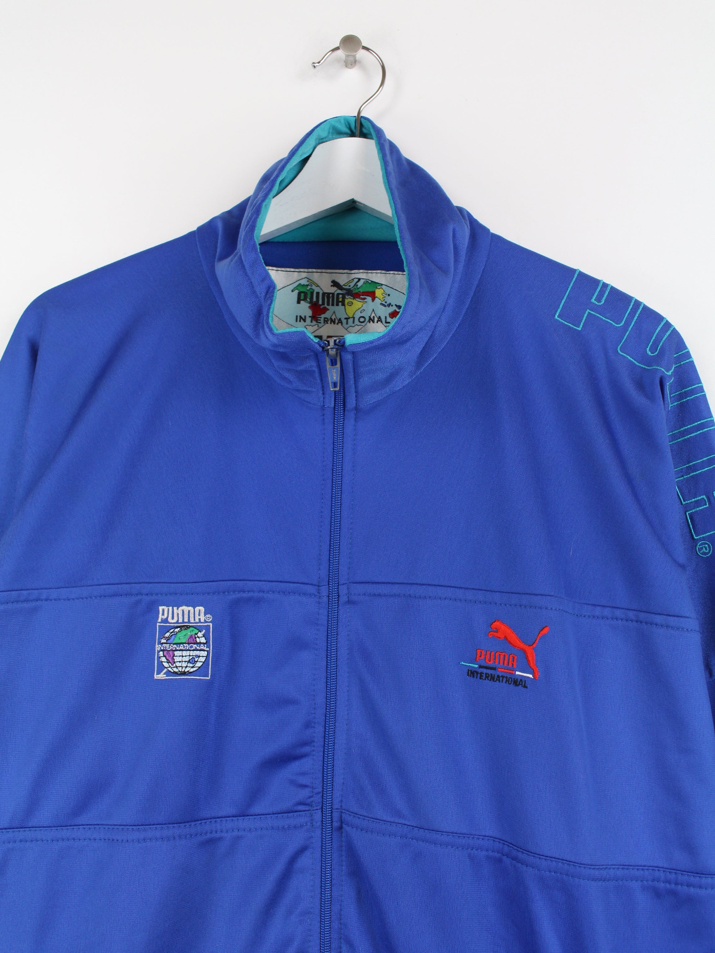 Puma International Training Jacket Blue XL Peeces