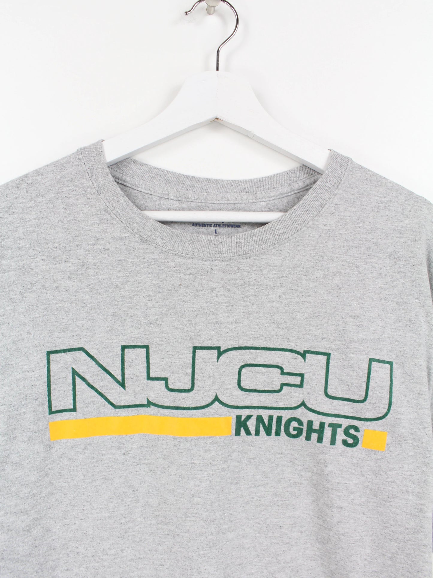 Champion NJCU Knights T-Shirt Grau L