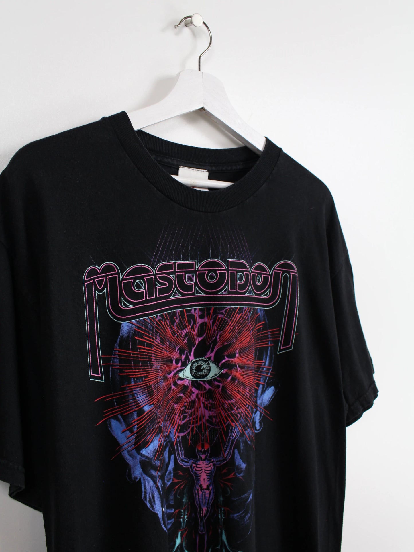 Mascodon Print T-Shirt Schwarz M