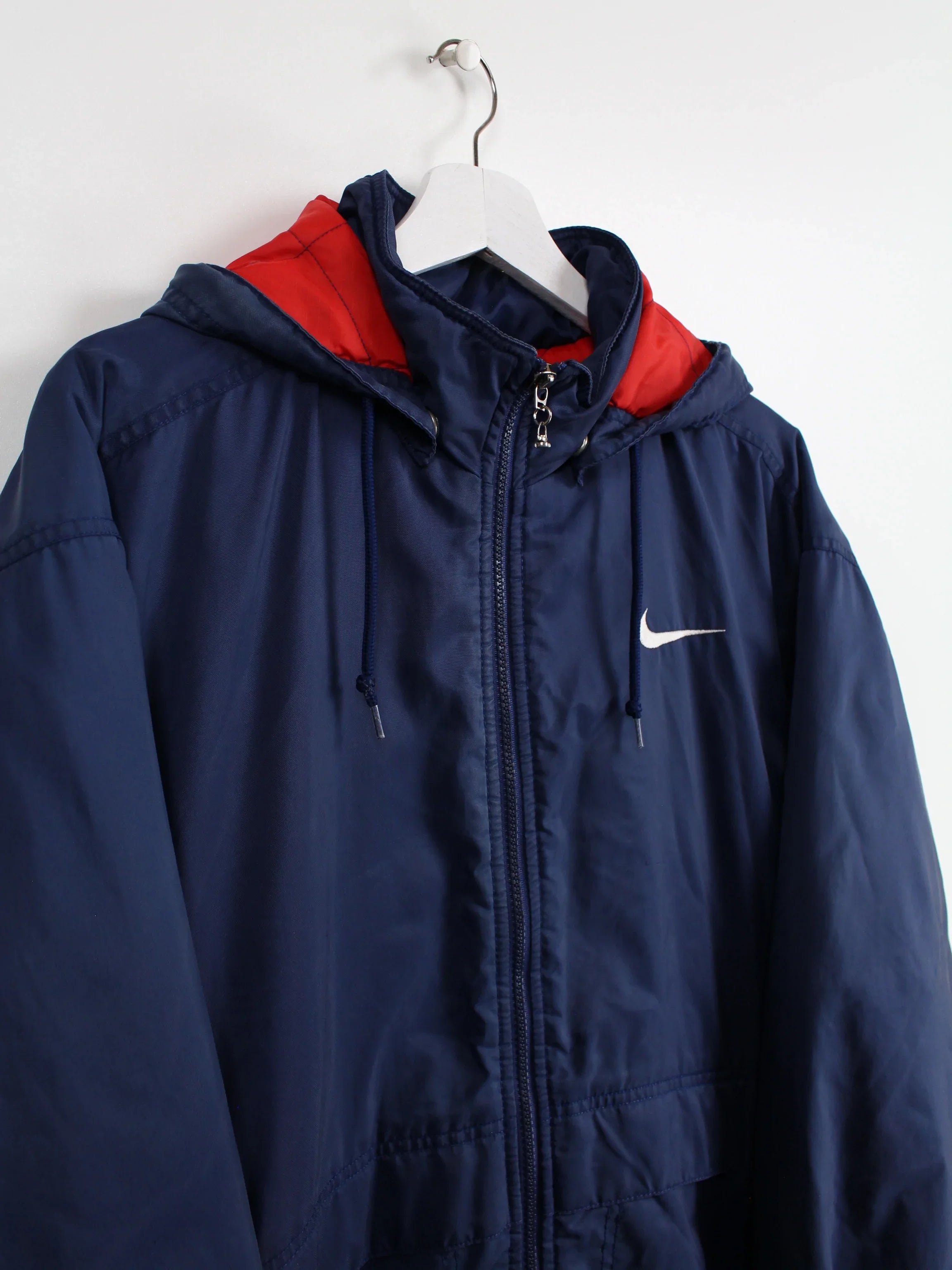 Vintage Nike Big Swoosh Puffer Jacket M – Thrift On Store