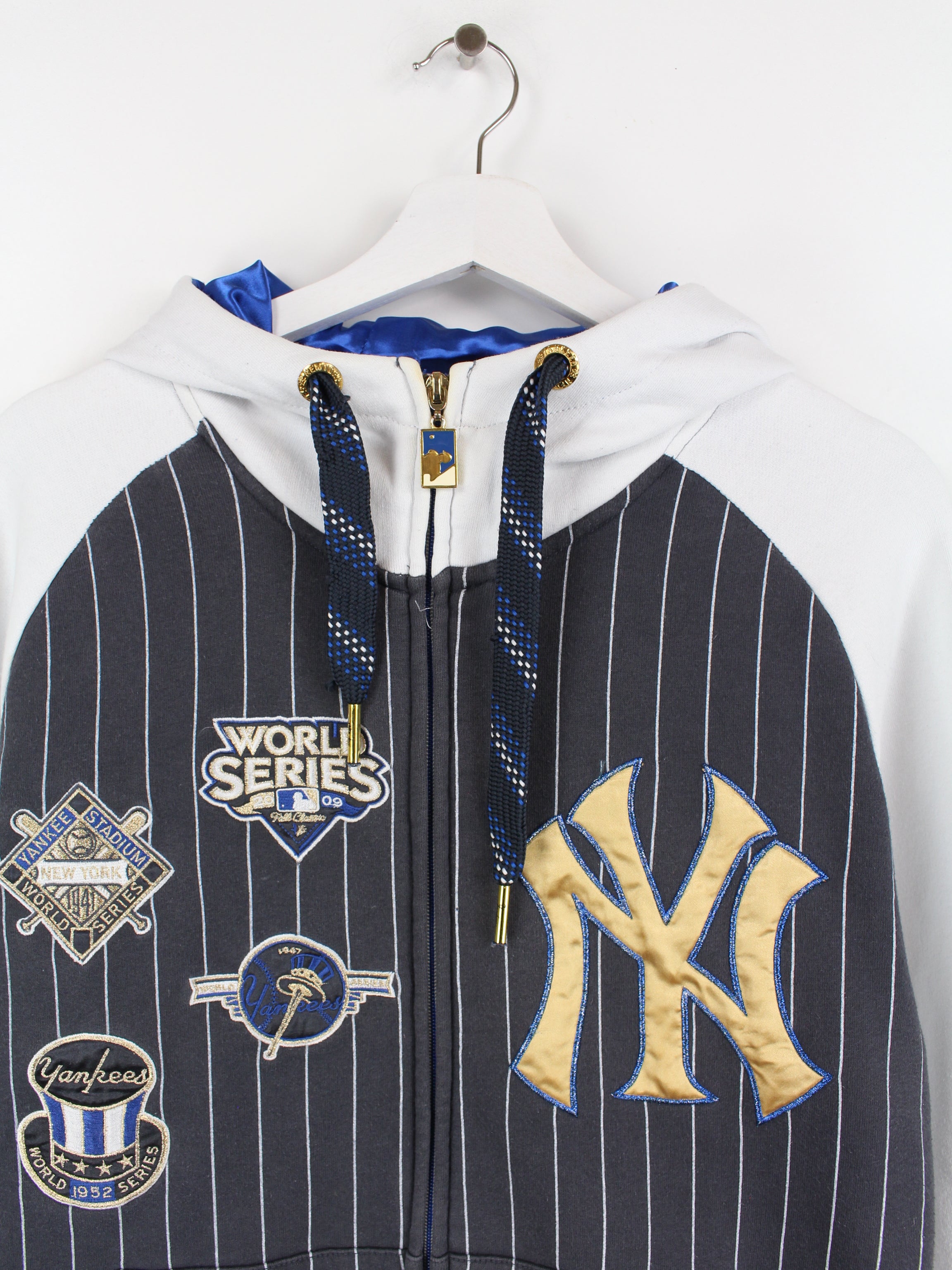 Majestic NY Yankees Zip Hoodie Gray L – Peeces