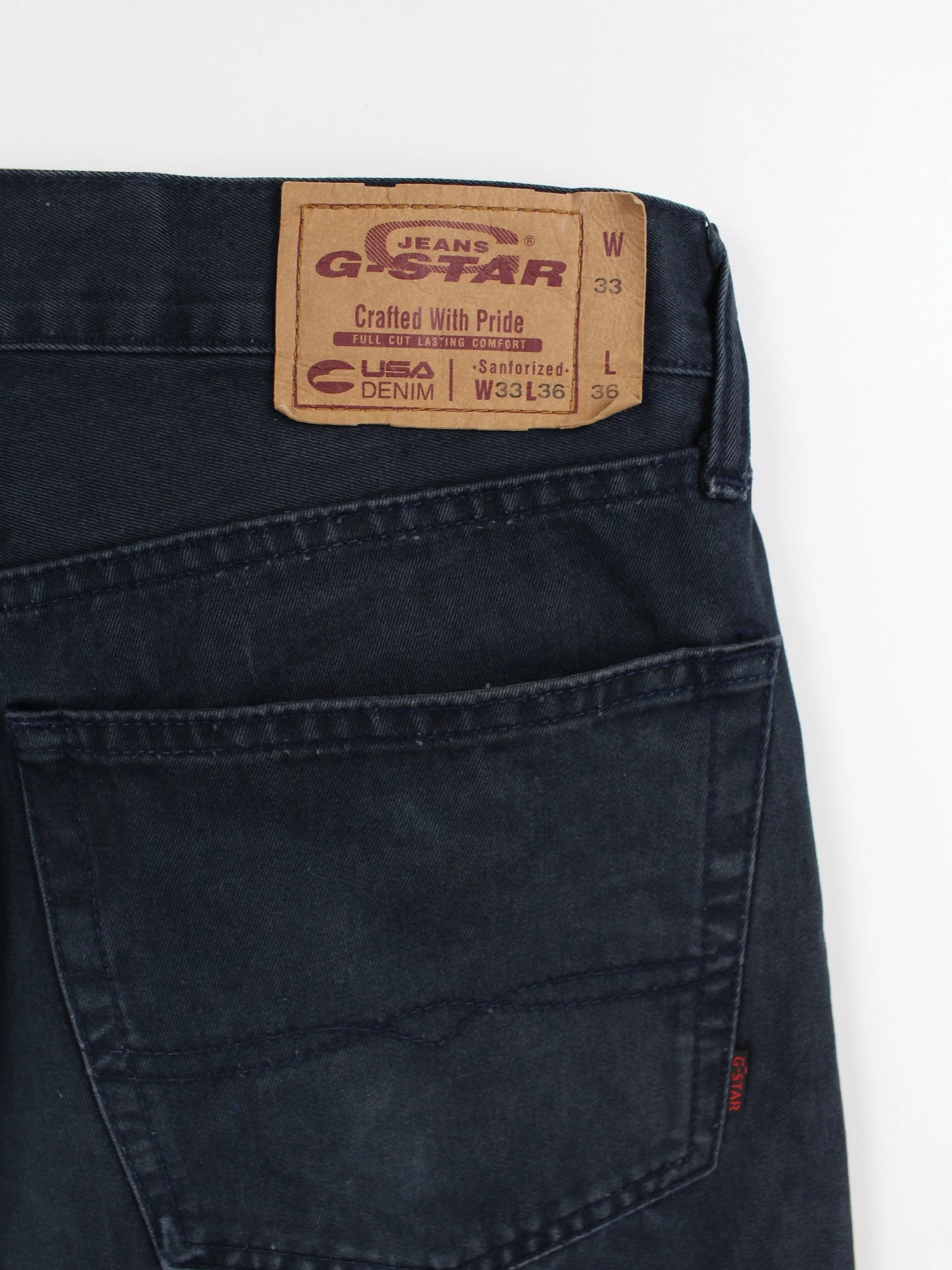 G-Star Classic Jeans Schwarz W33 L36