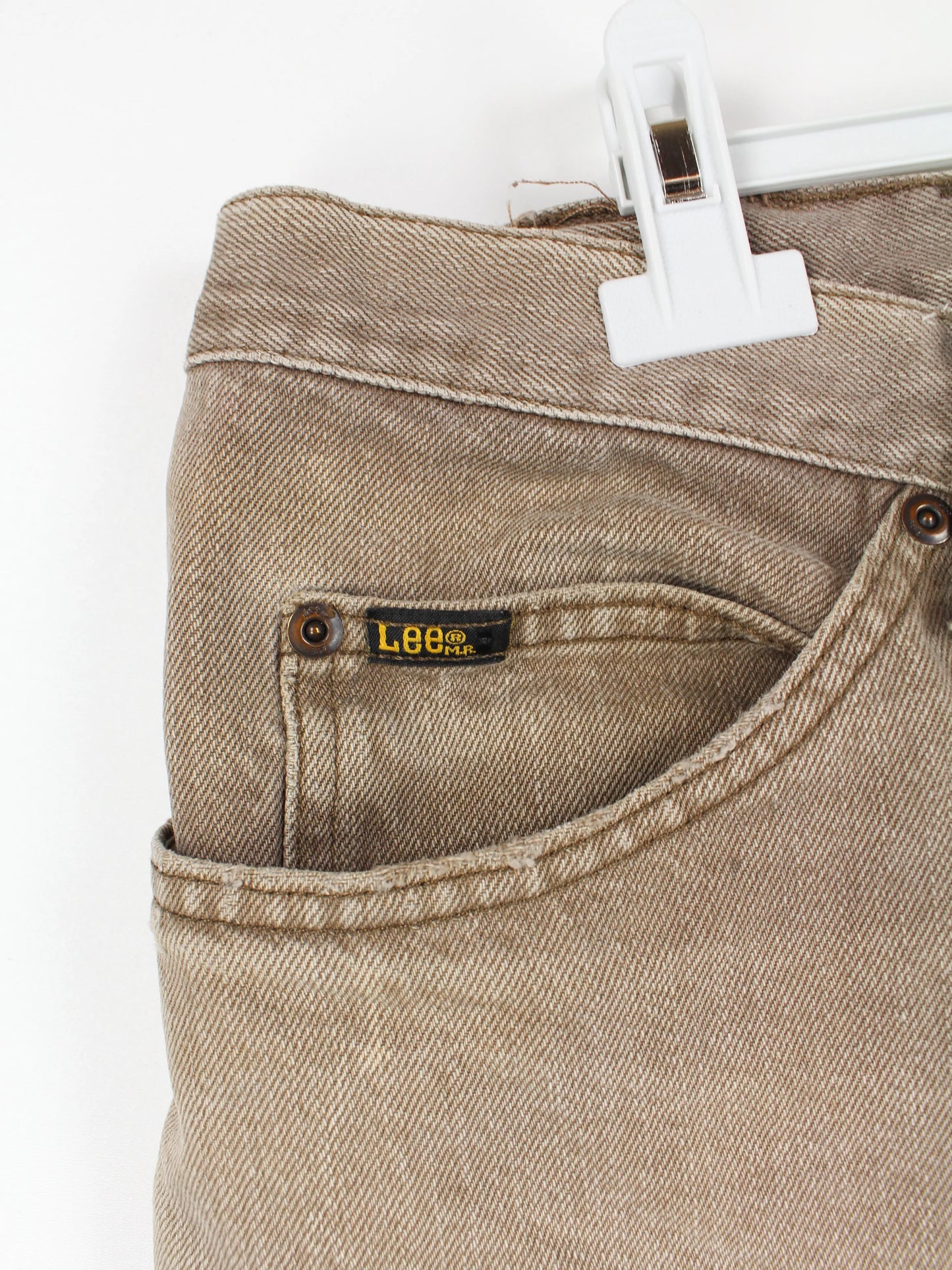 Lee Regular Fit Jeans Braun W42 L30