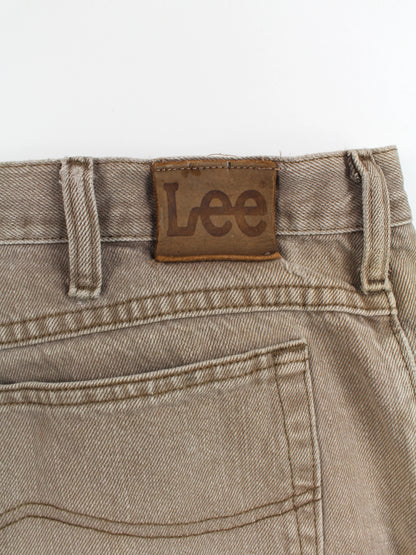 Lee Regular Fit Jeans Braun W42 L30