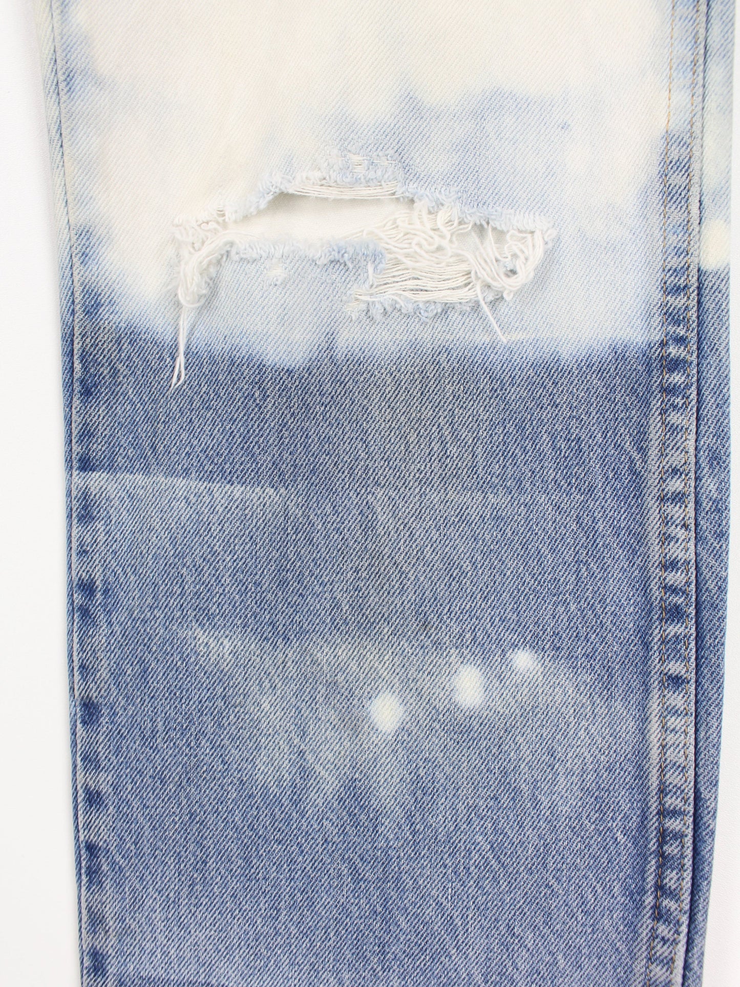 Wrangler Regular Fit Acid Wash Jeans Blau W29 L32