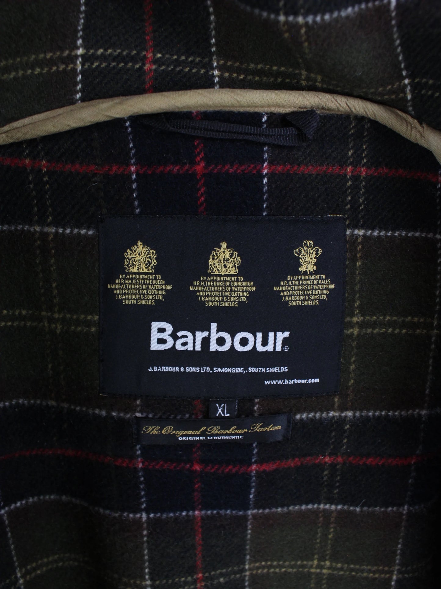 Barbour Duffle Coat Braun XL