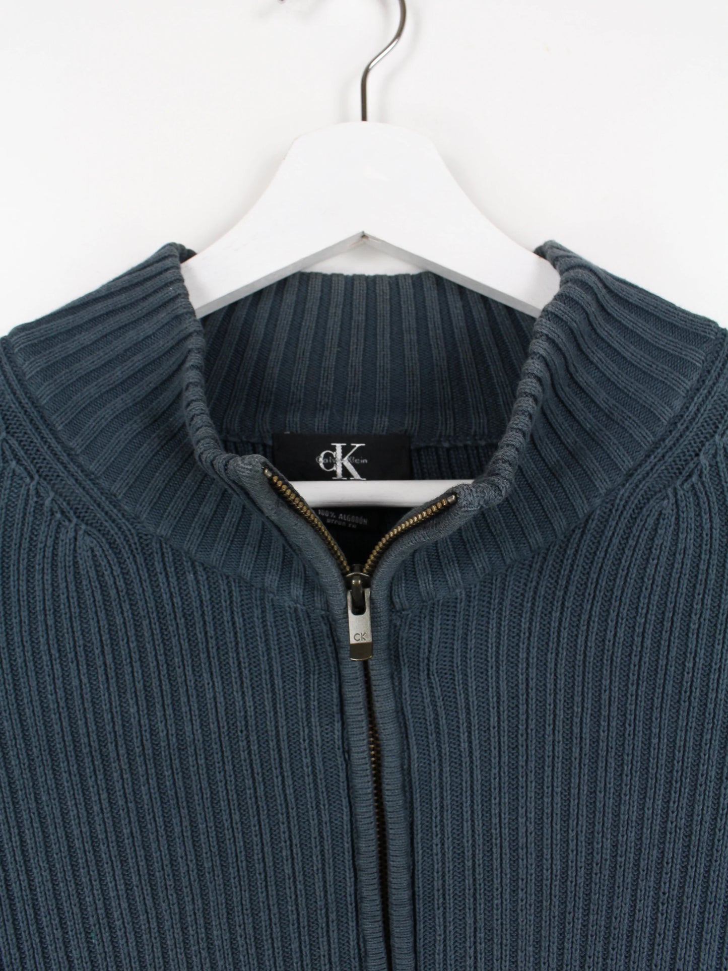 Calvin Klein Half Zip Pullover Blau XXL