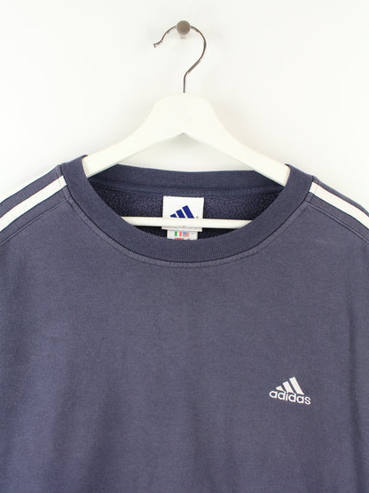 Adidas 90s Basic Sweater Blau L
