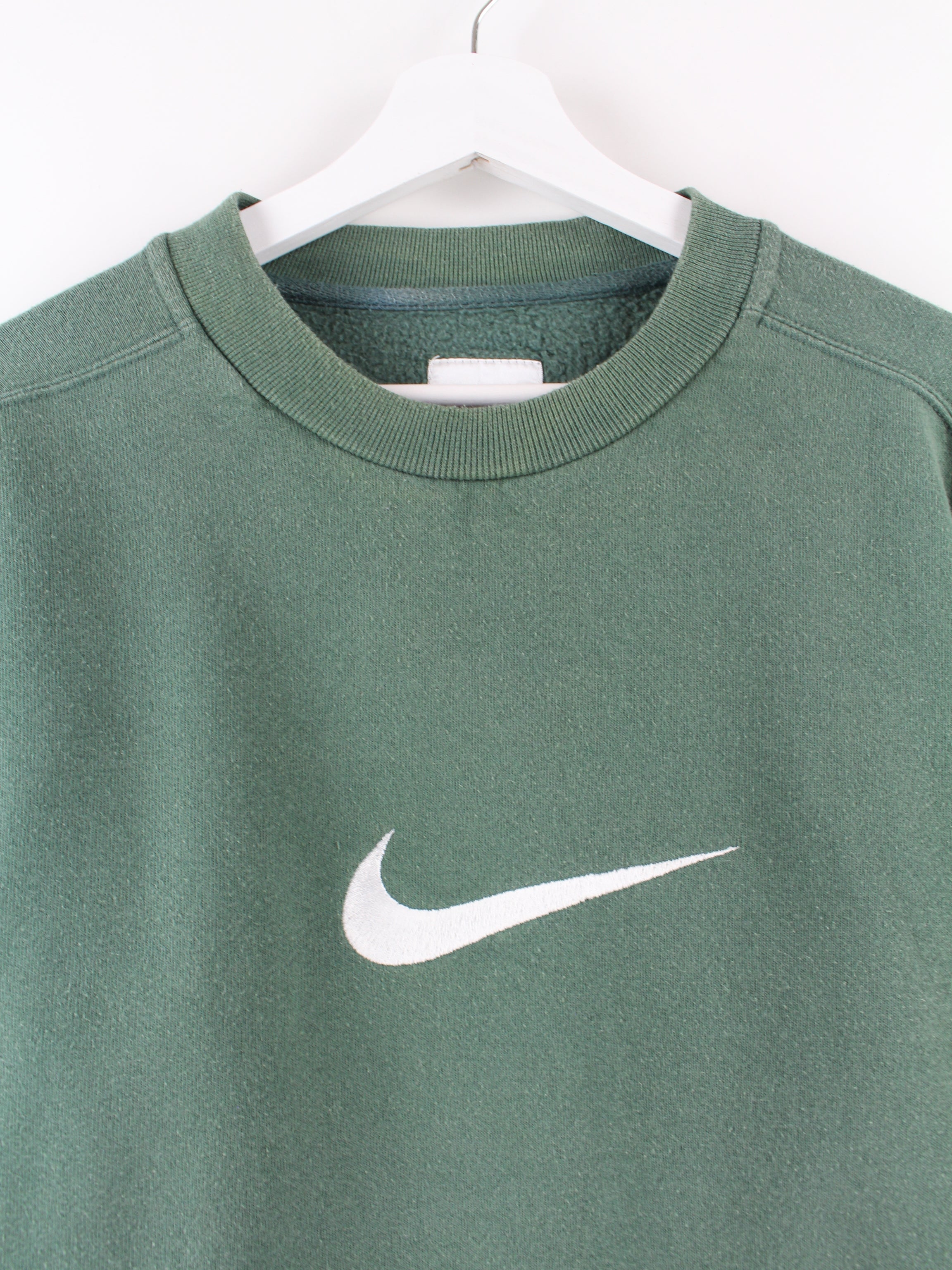 vintage green nike sweatshirt