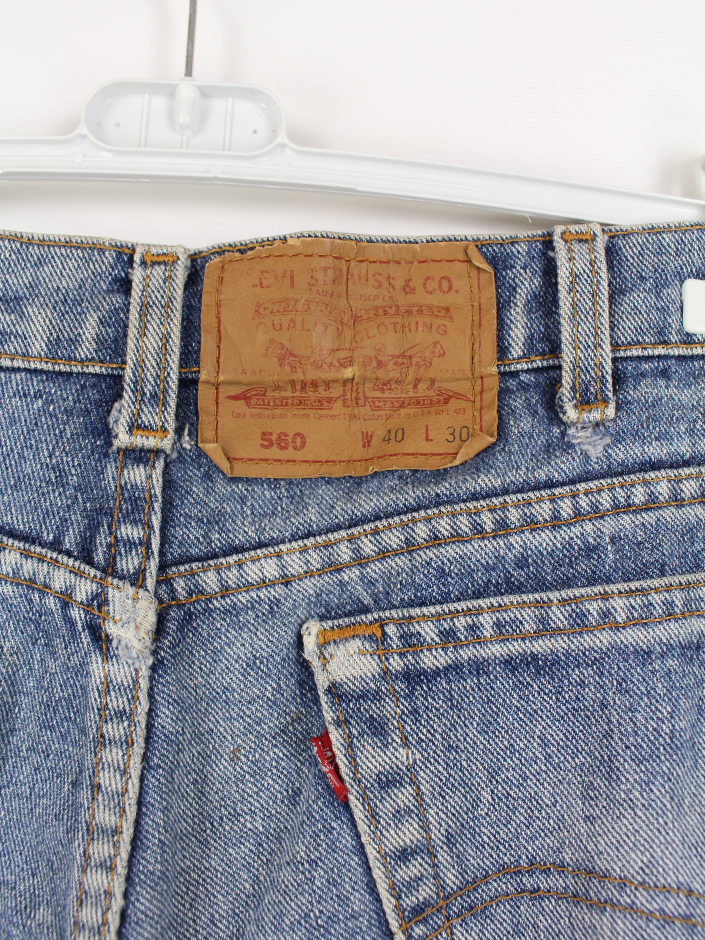 Levis 501 deals w40 l30