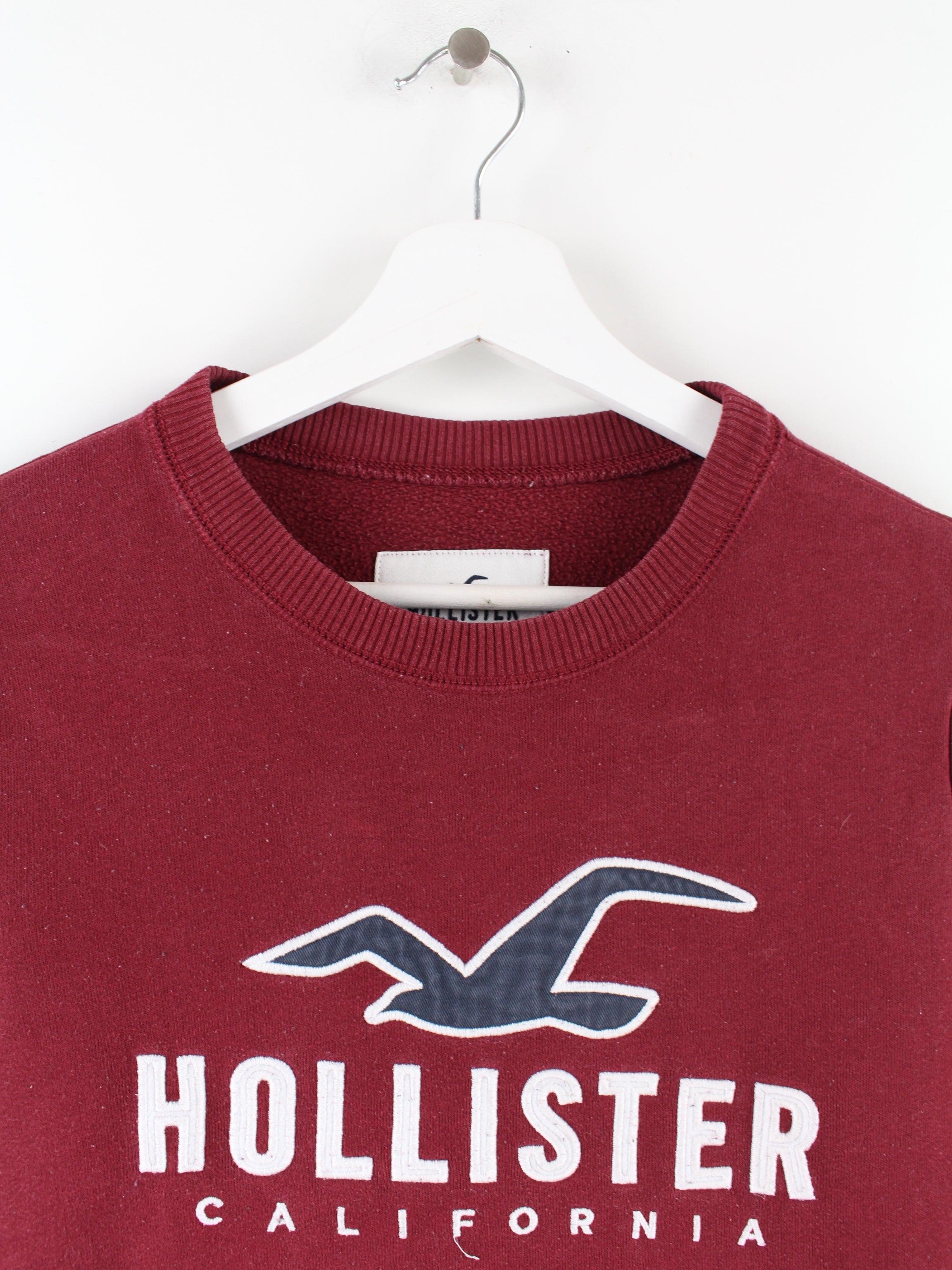 Hollister maroon sweater online