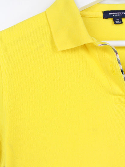 Burberry Ladies Polo Shirt Yellow M Peeces